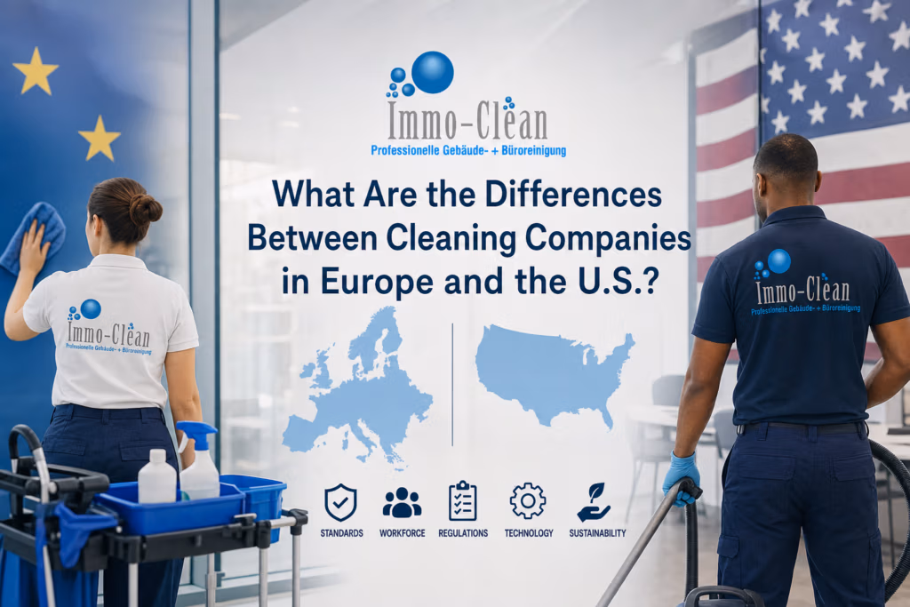 What Are the Differences Between Cleaning Companies in Europe and the U.S.