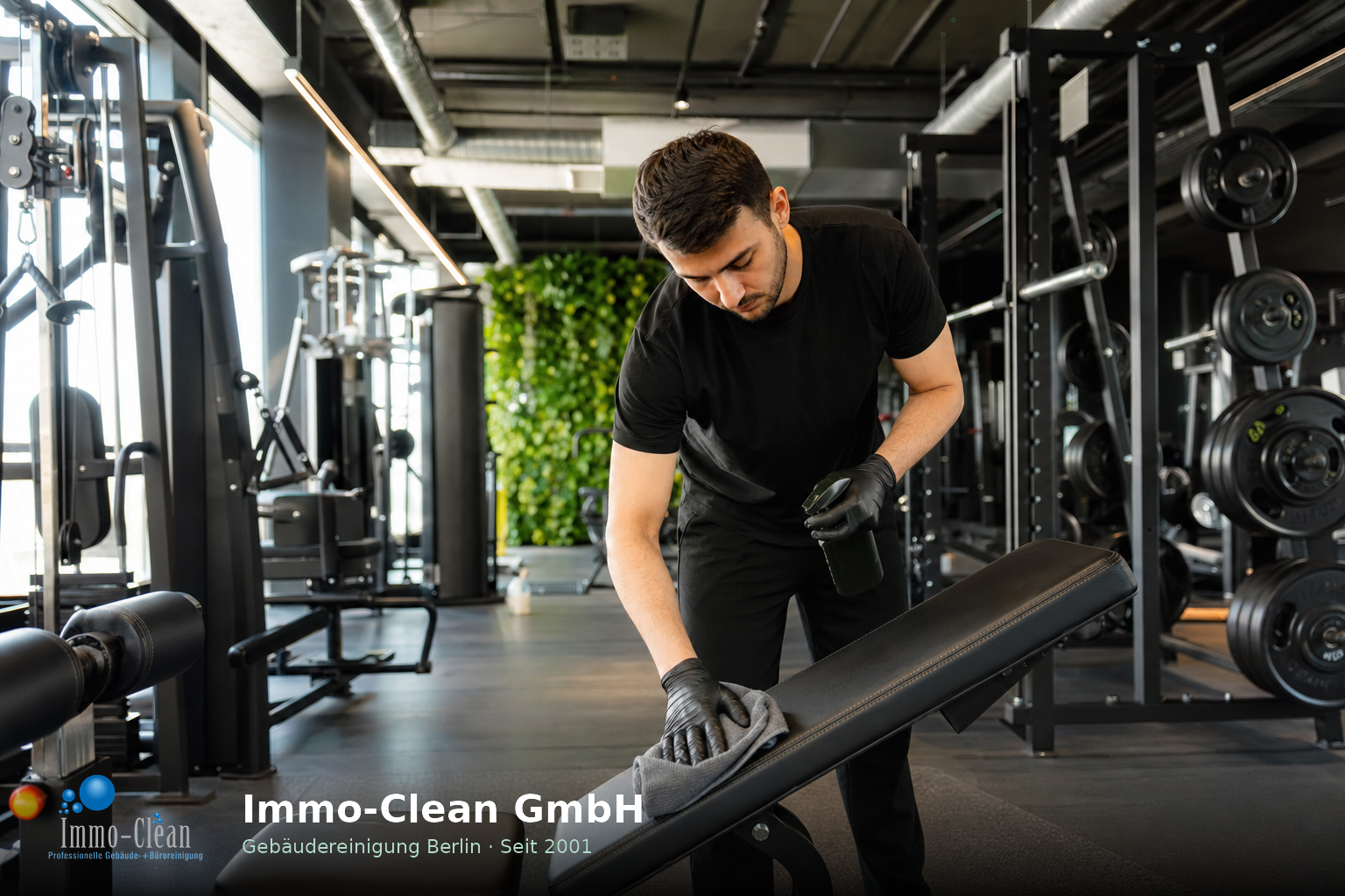 Reinigung Fitnessstudio Berlin - Unser Ansatz Mitglieder entscheiden in Sekunden,