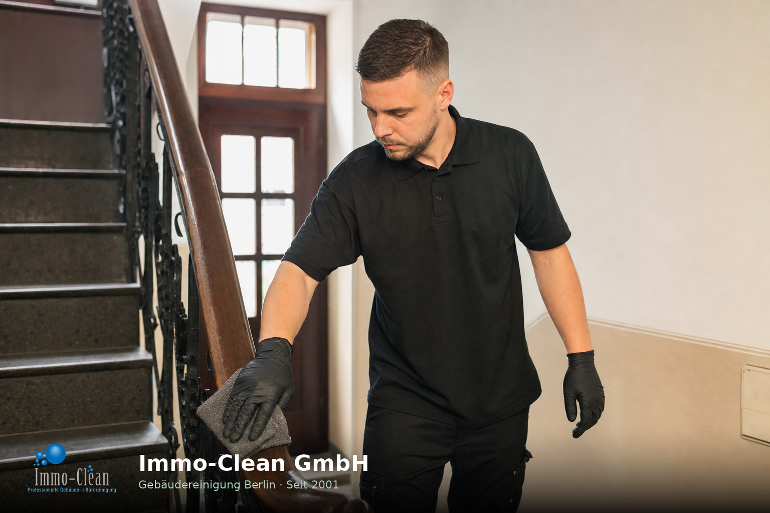 Treppenhausreinigung Berlin - Dawid Marczyk , Geschäftsführer der Immo-Clean