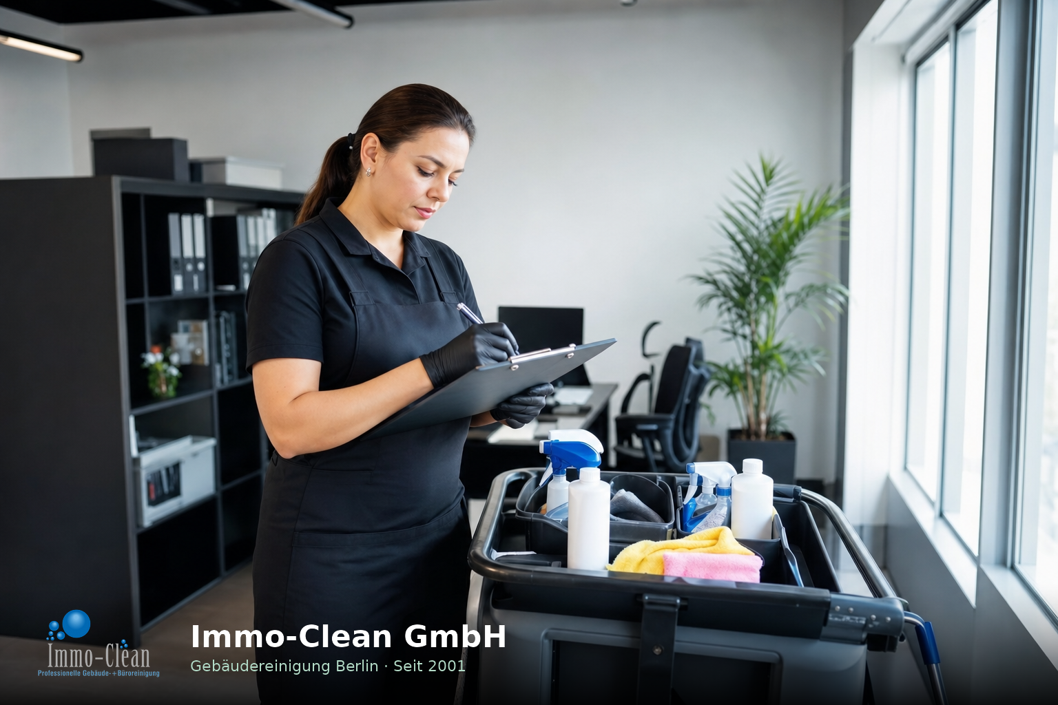 Unterhaltsreinigung Berlin - Die Arbeitsprozesse orientieren sich an der