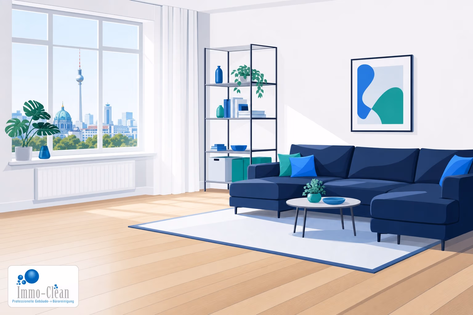 Illustration: Apartment Cleaning in Berlin to documented quality standards