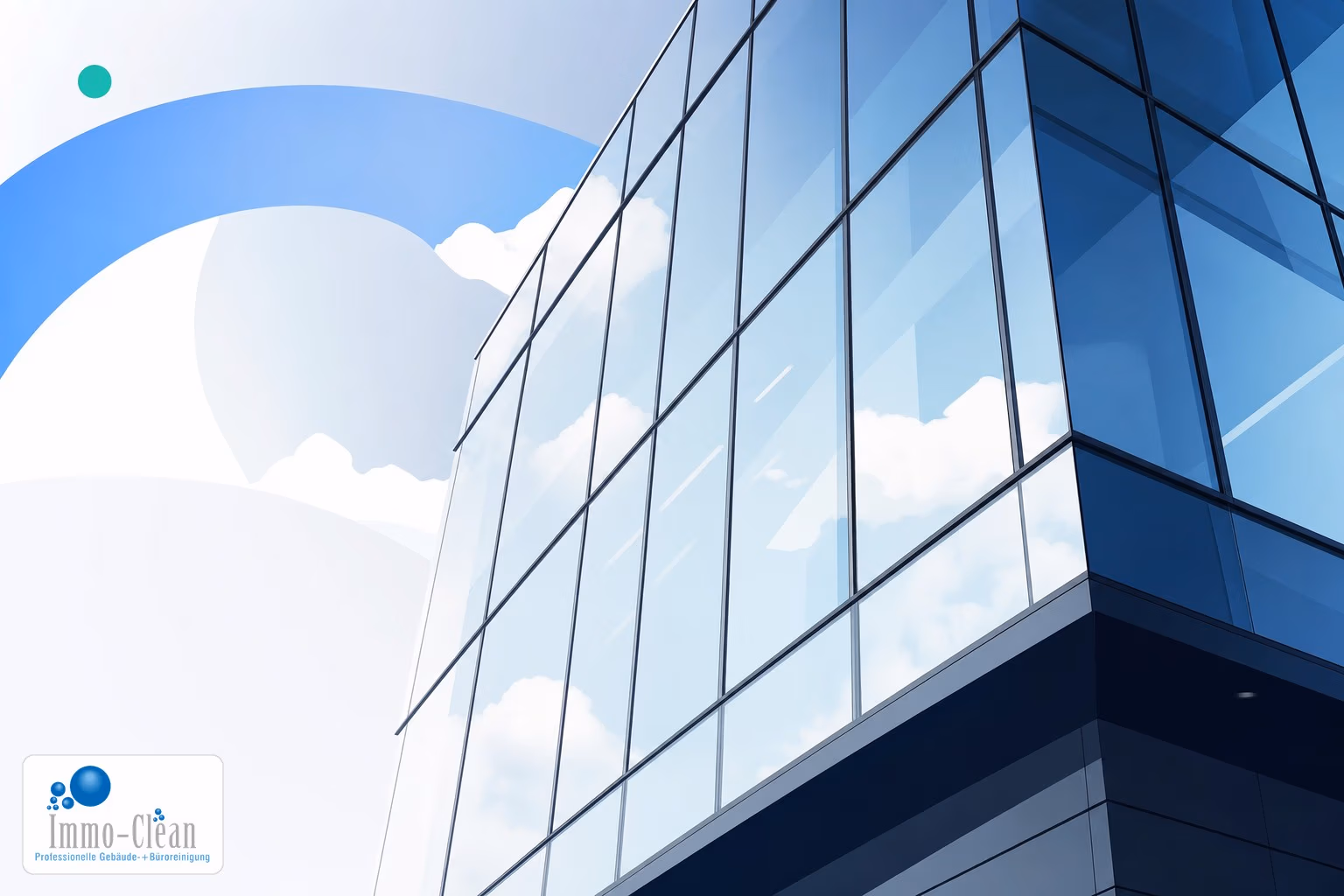 Illustration: Glas- und Fensterreinigung an Berliner Fassaden